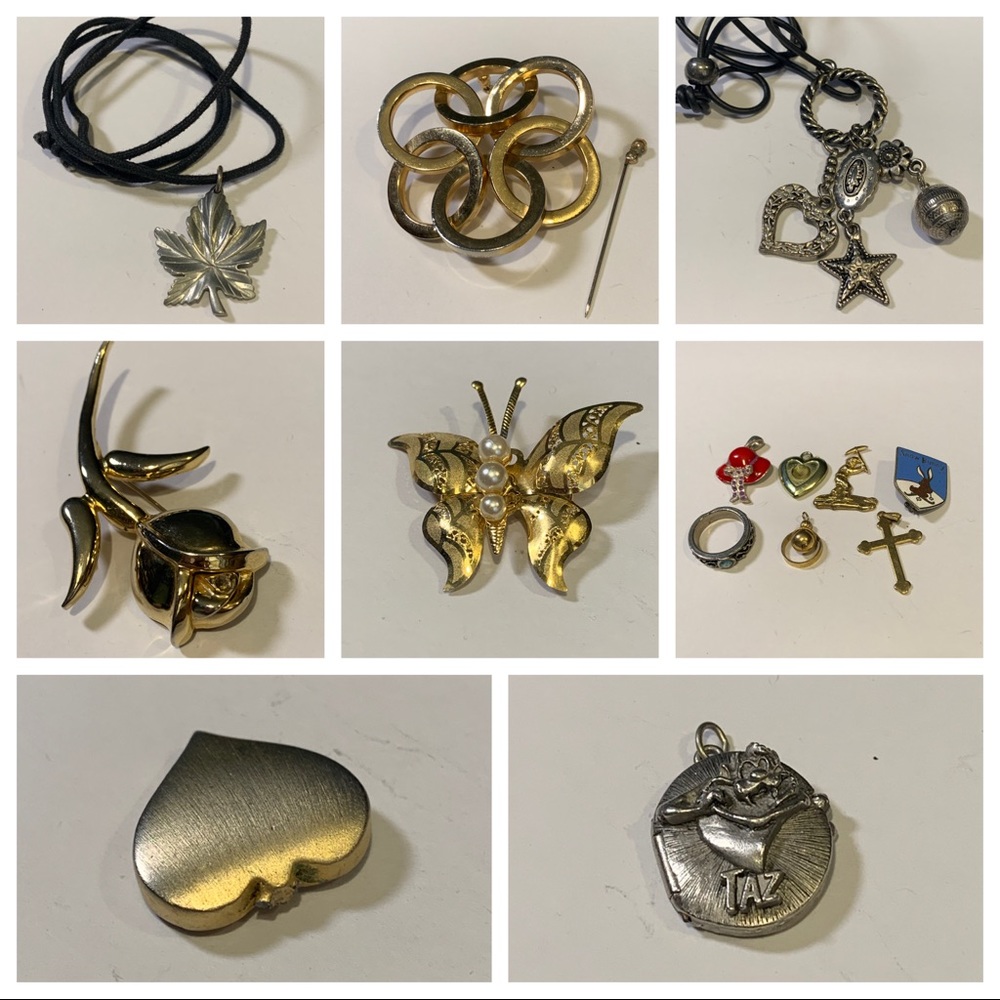 40+ Piece Jewelry~Repurpose~Craft~Upcycle~Create Lot - Picture 3 of 13